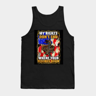 Black Panther Art - USA Army Tagline 40 Tank Top